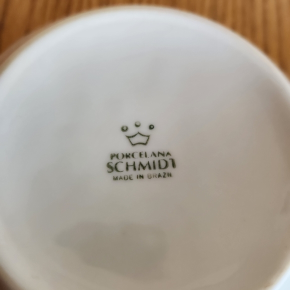VINTAGE SCHMIDT PORCELANA WHITE BOWL RESTAURANT WARE - Picture 2 of 3